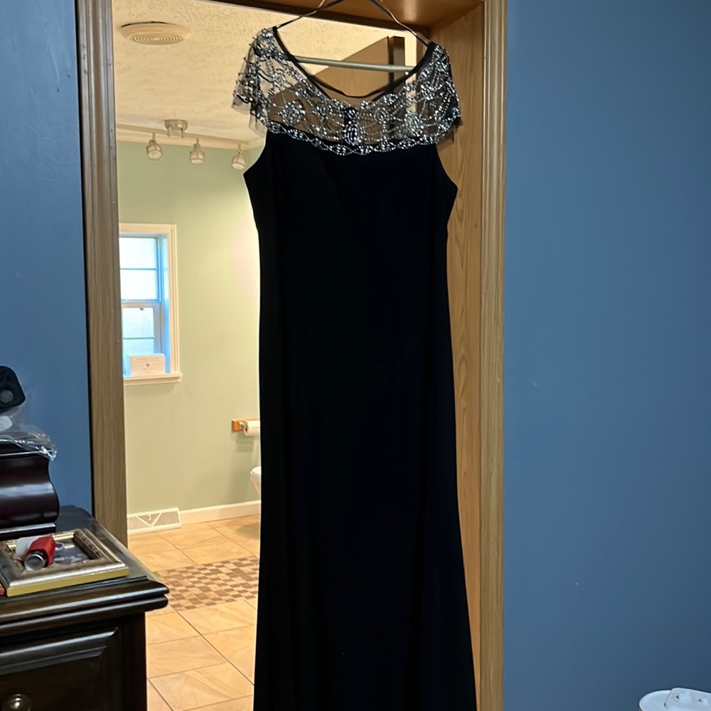 Long cocktail dress